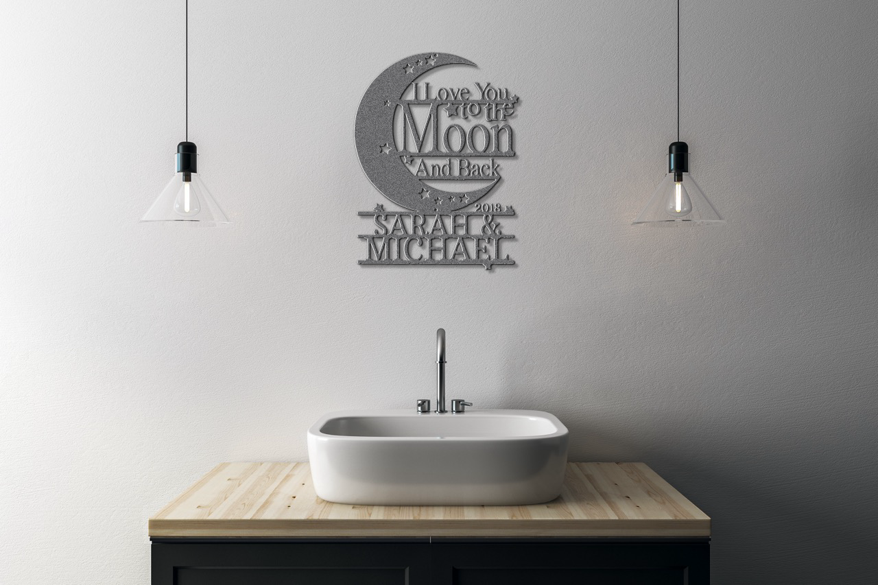 Customizable Moon and Back