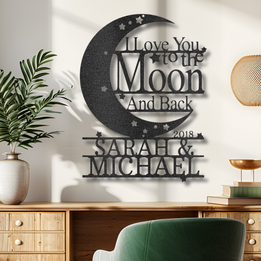 Customizable Moon and Back