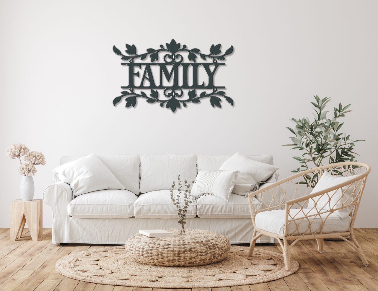 Family Metal Wall Sign