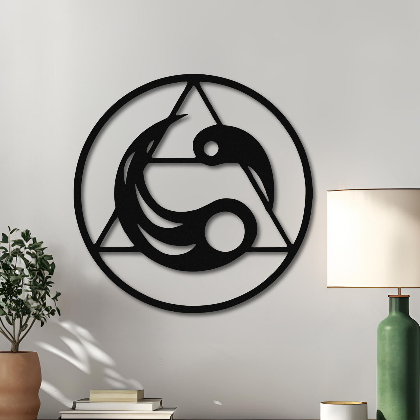 Air Element Metal Wall Sign