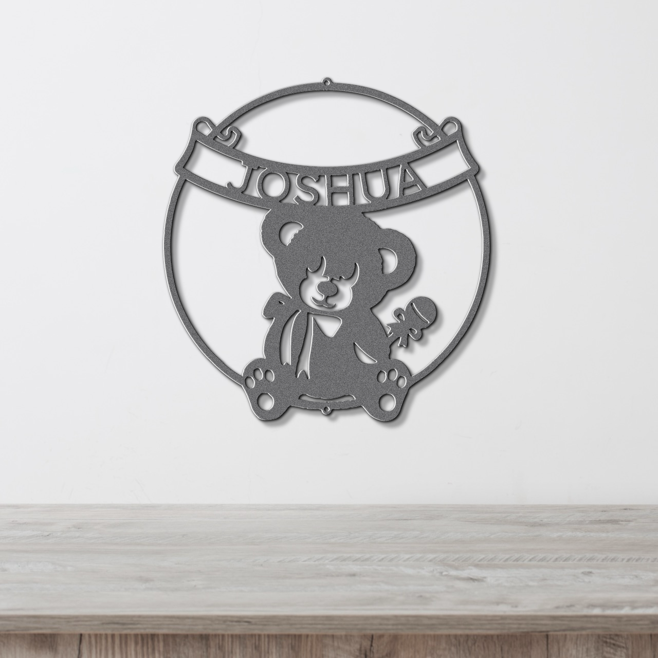 Customizable Teddy Banner