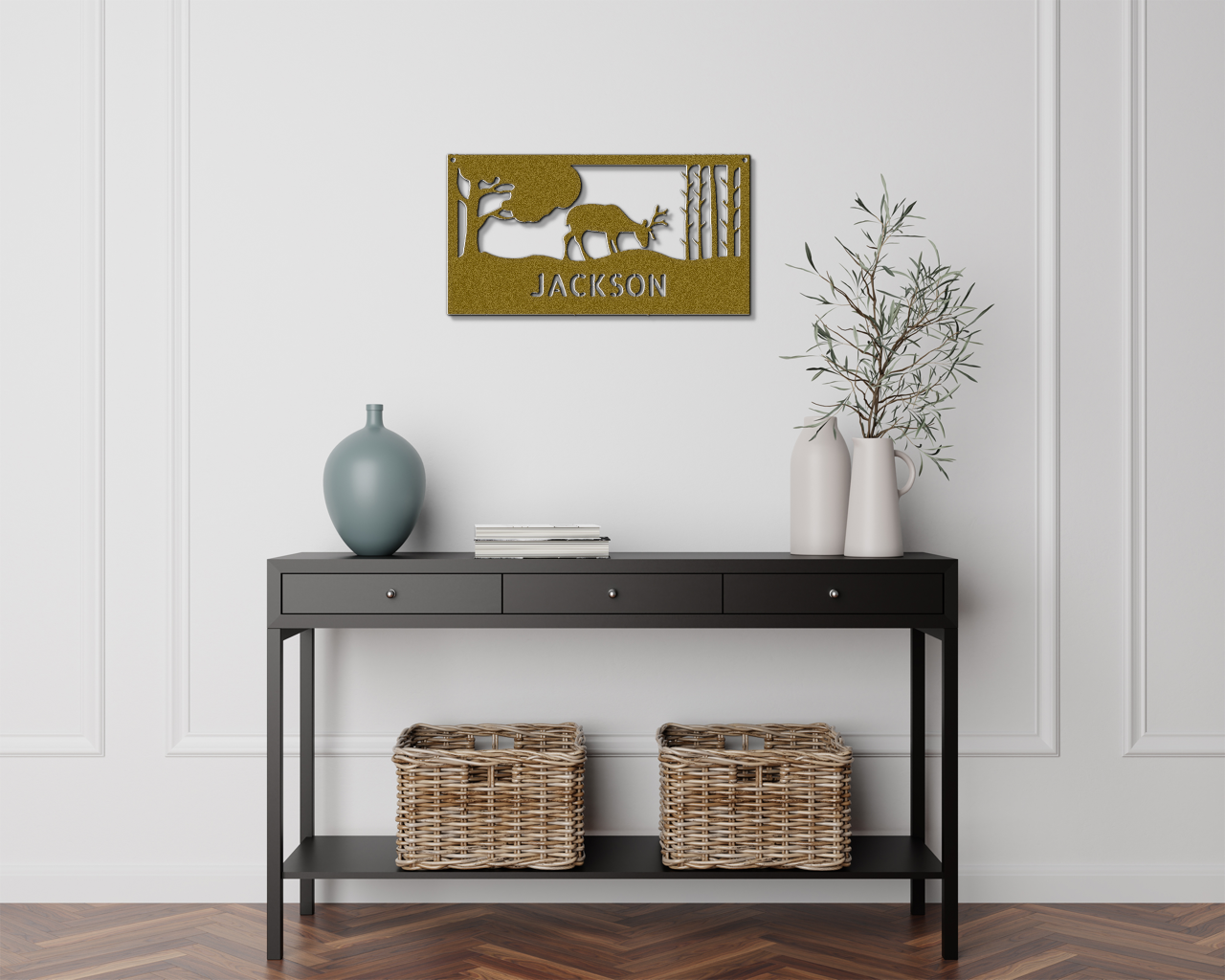 Customizable Grazing Deer