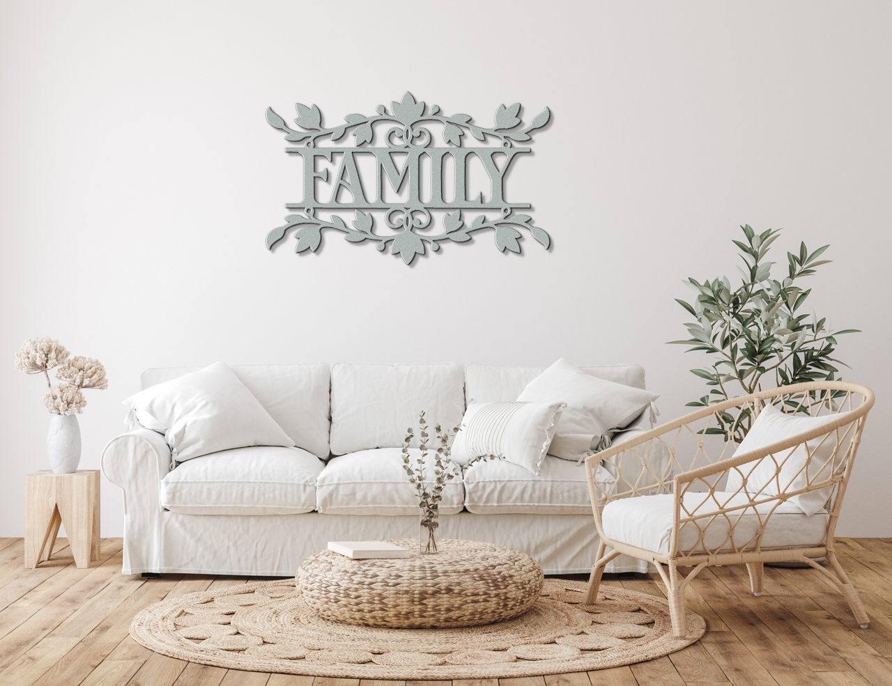 Family Metal Wall Sign