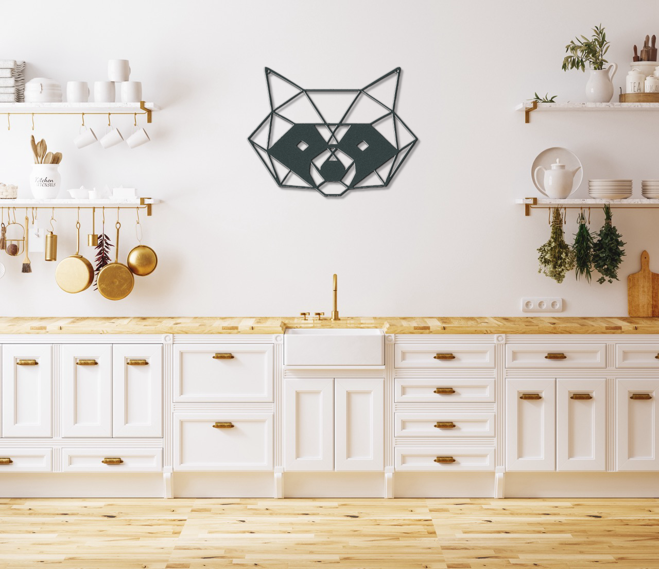 Geometric Raccoon